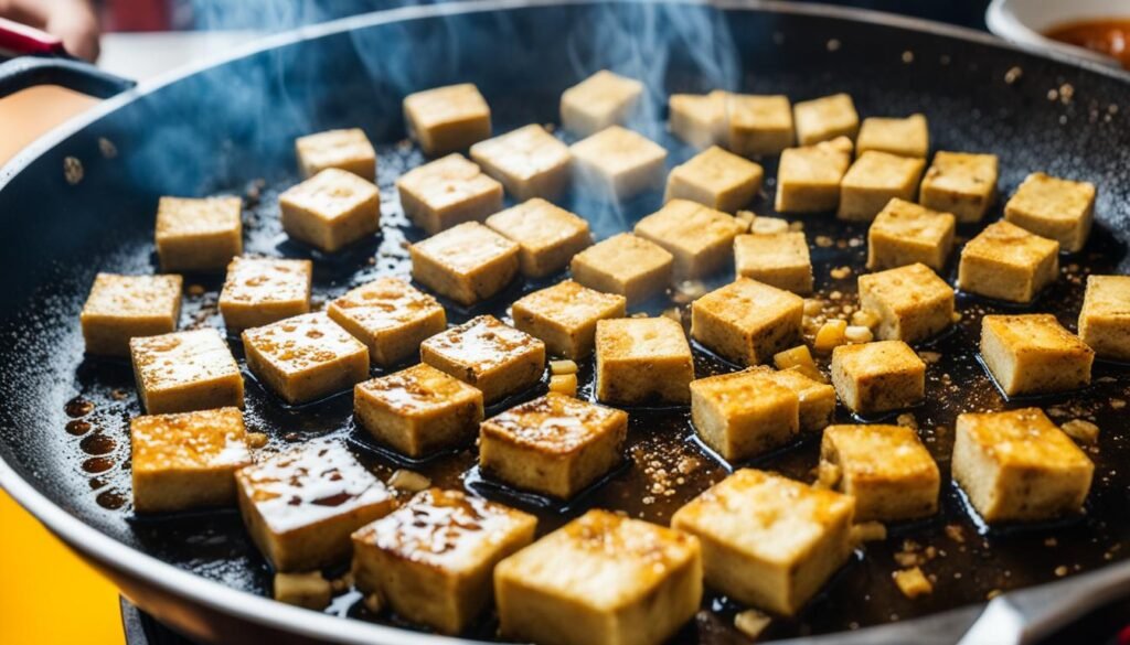 homemade stinky tofu