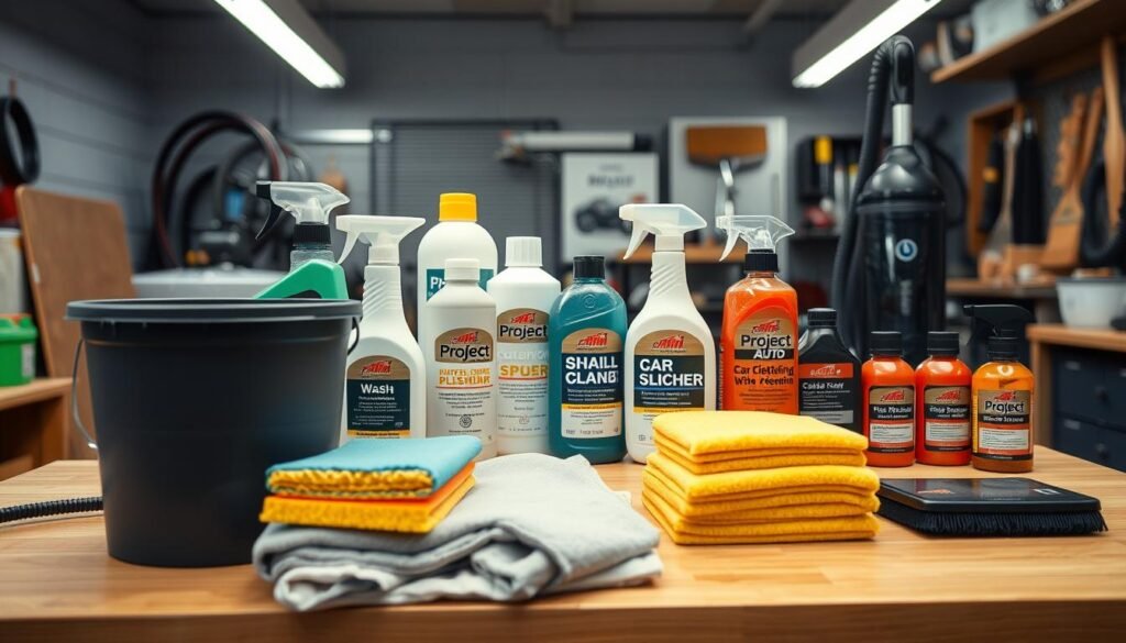 洗車用品準備工作 洗車用品準備工作