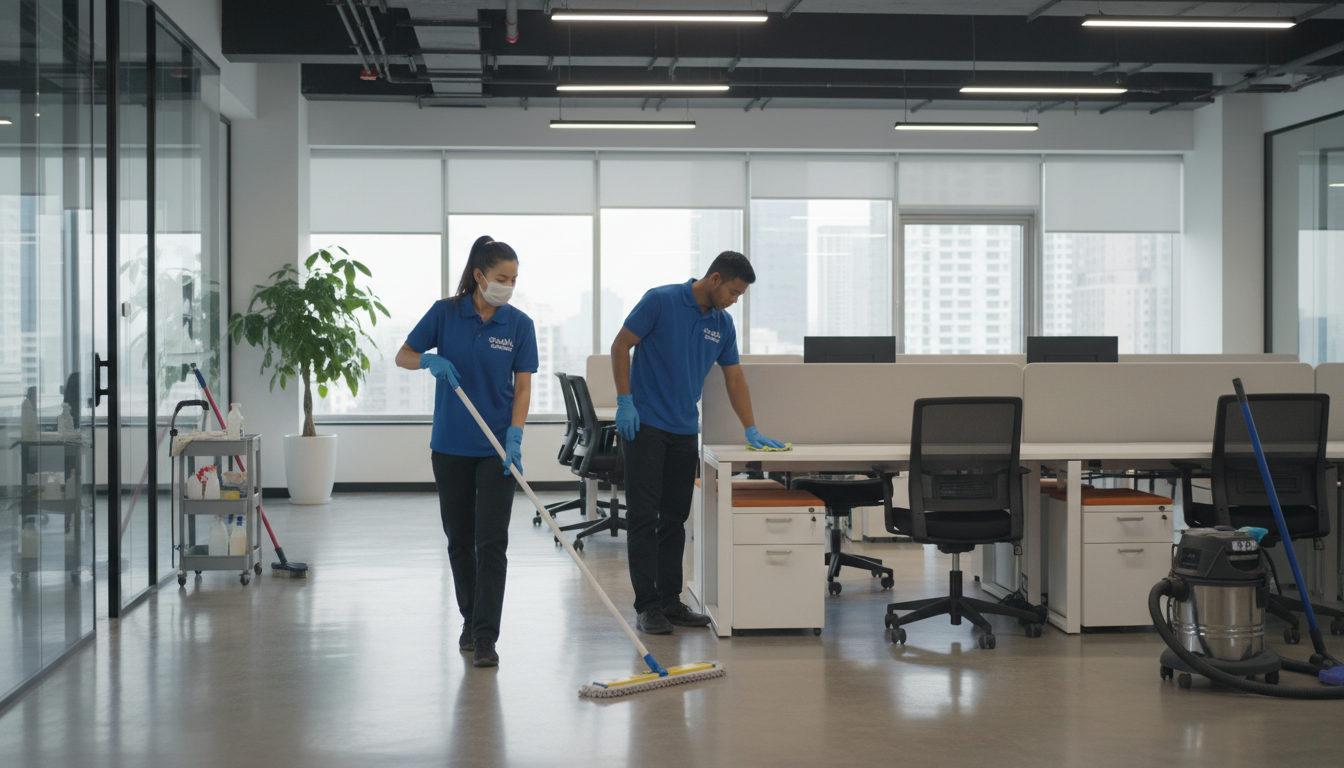 辦公室清潔, 寫字樓清潔
